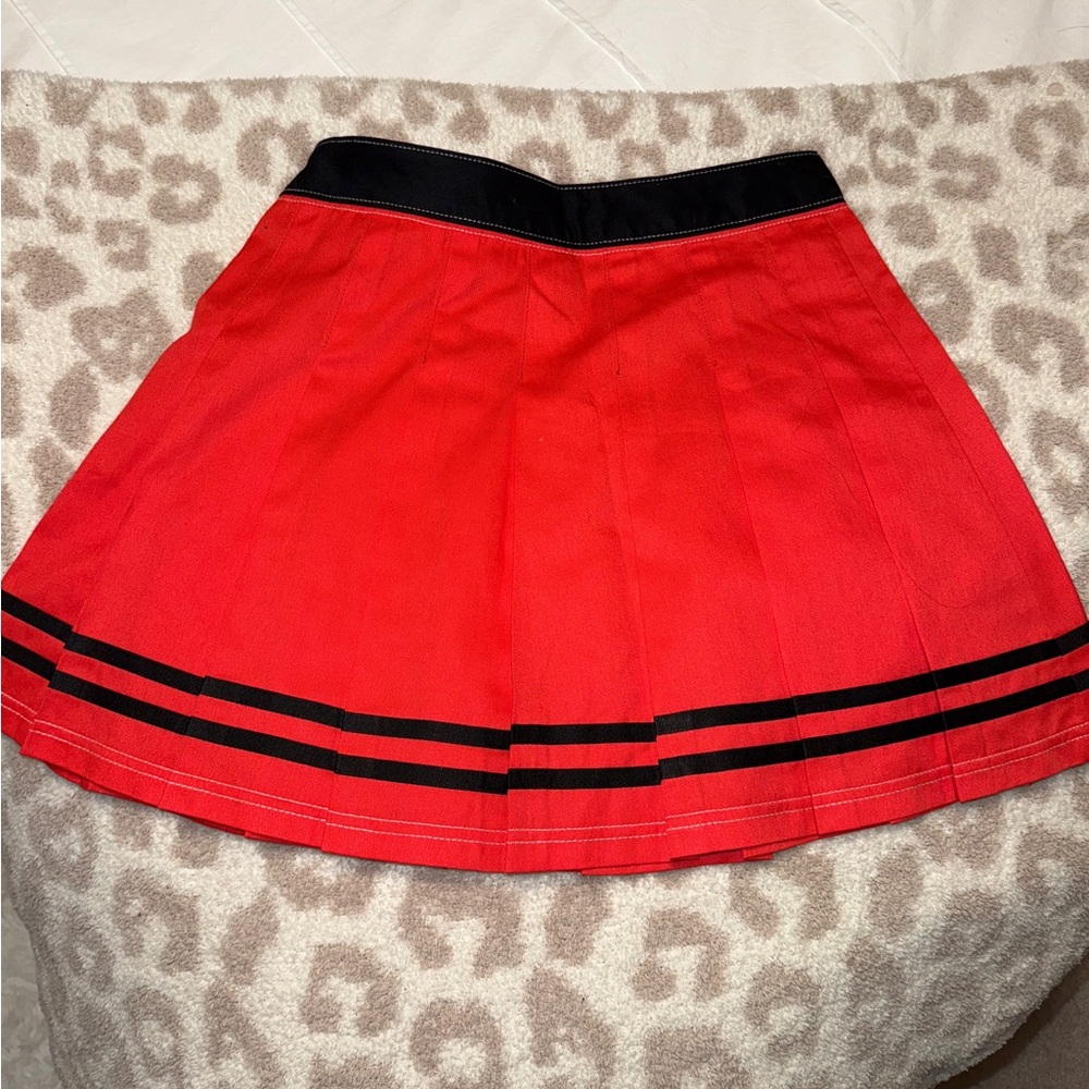 Dickies Red and Black Skater Skirt Size 27